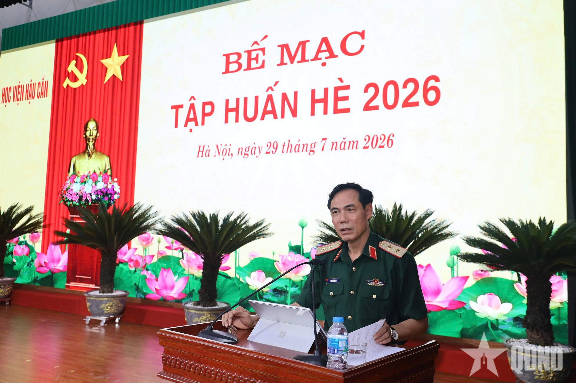 Học viện Hậu cần hoàn thành tốt chương trình tập huấn hè năm 2026